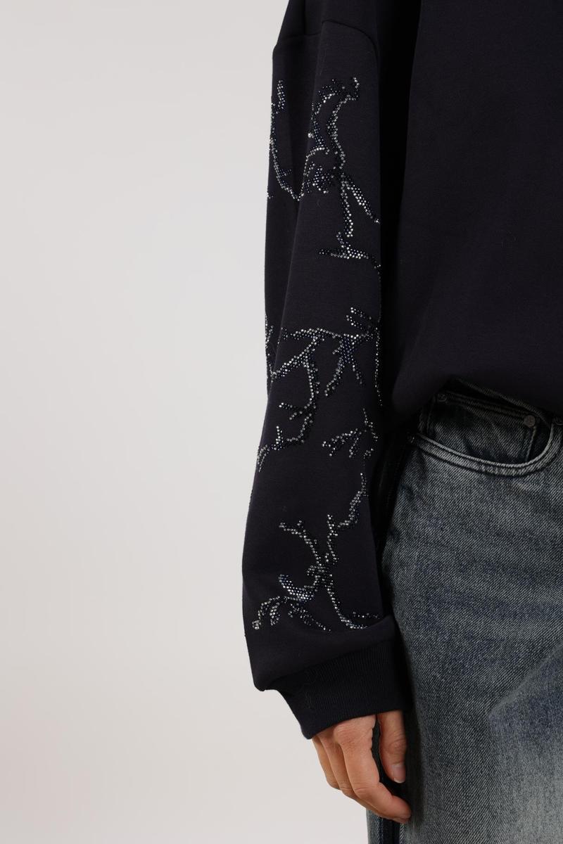 NUKUS Sweater NKF03000 Blauw 6