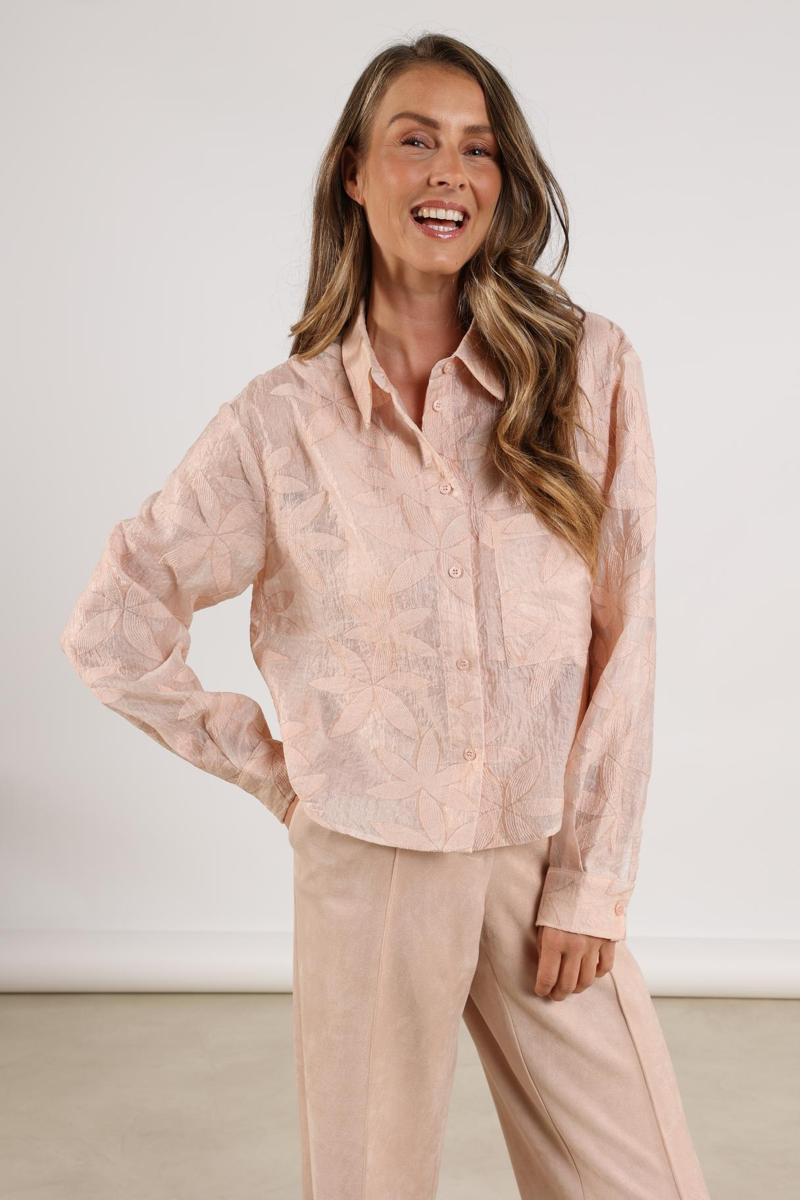 NUKUS Blouse NKF02024 Roze 5
