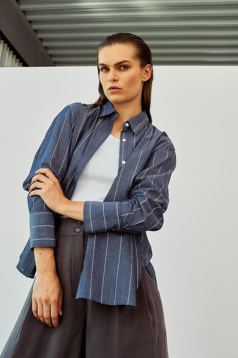 WithBlack WithBlack Blouse Noa Blauw 1
