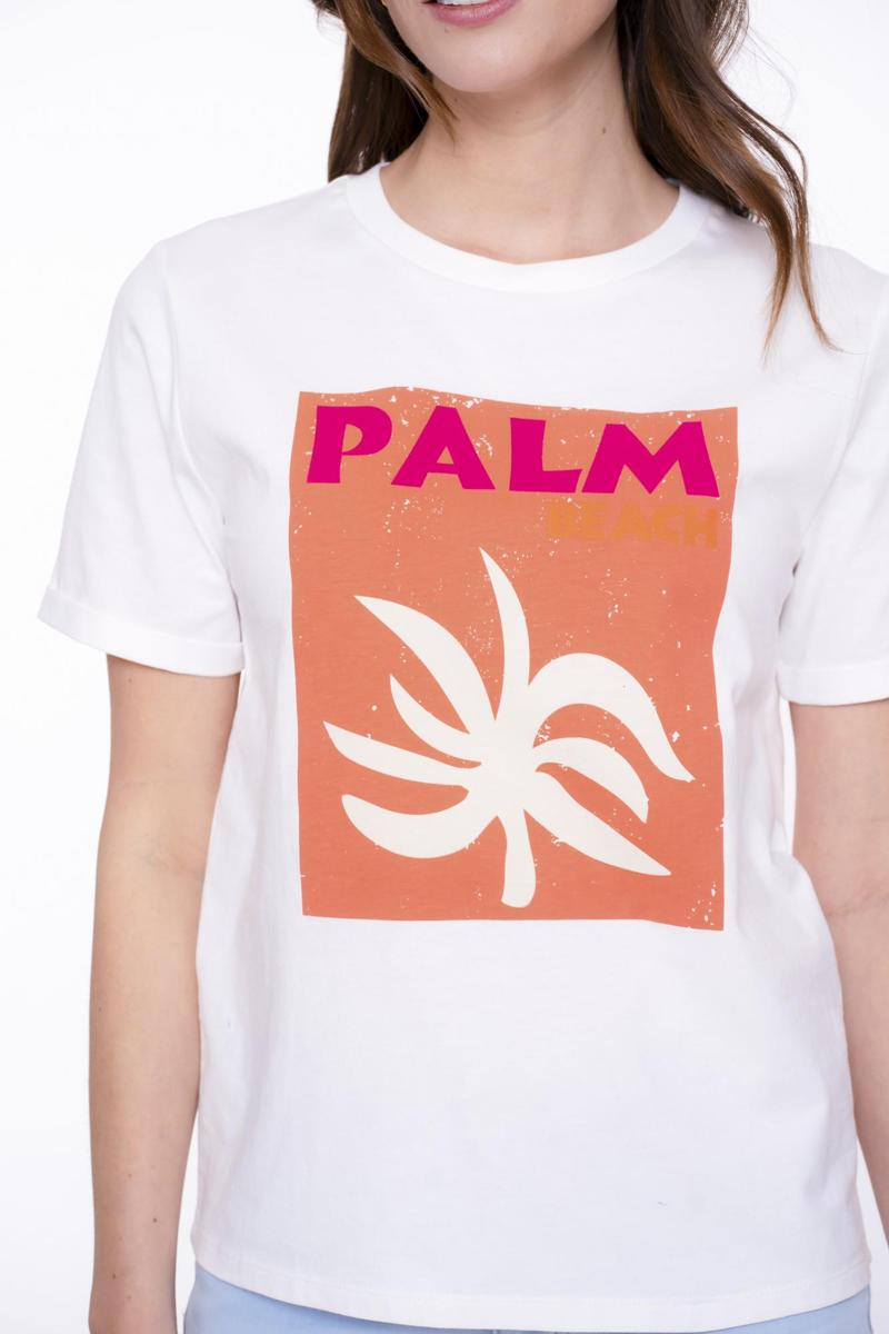 Geisha T-Shirt 52413-41 Off-White 3