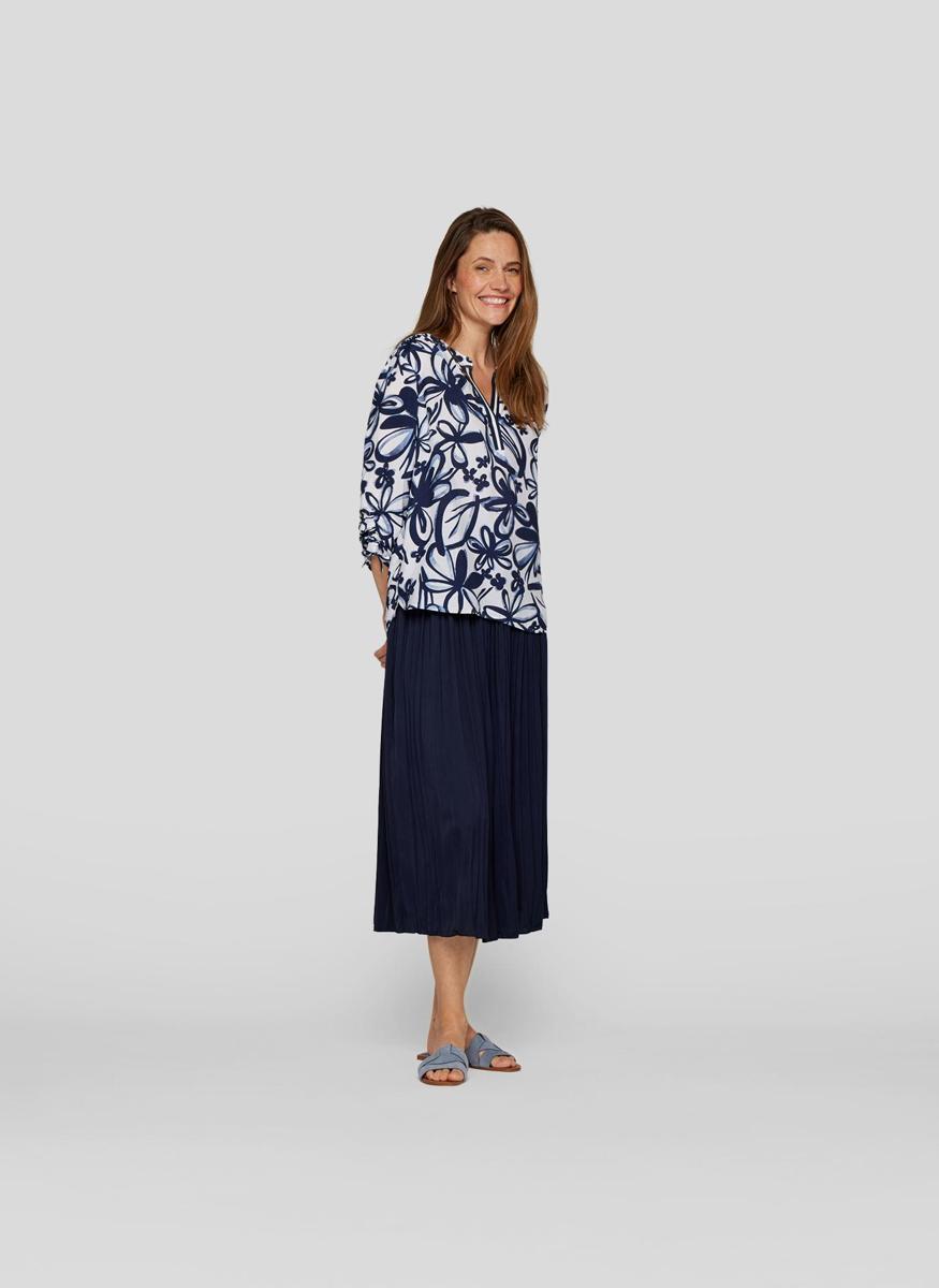Rabe Rabe Blouse 54-223101 Blauw 1