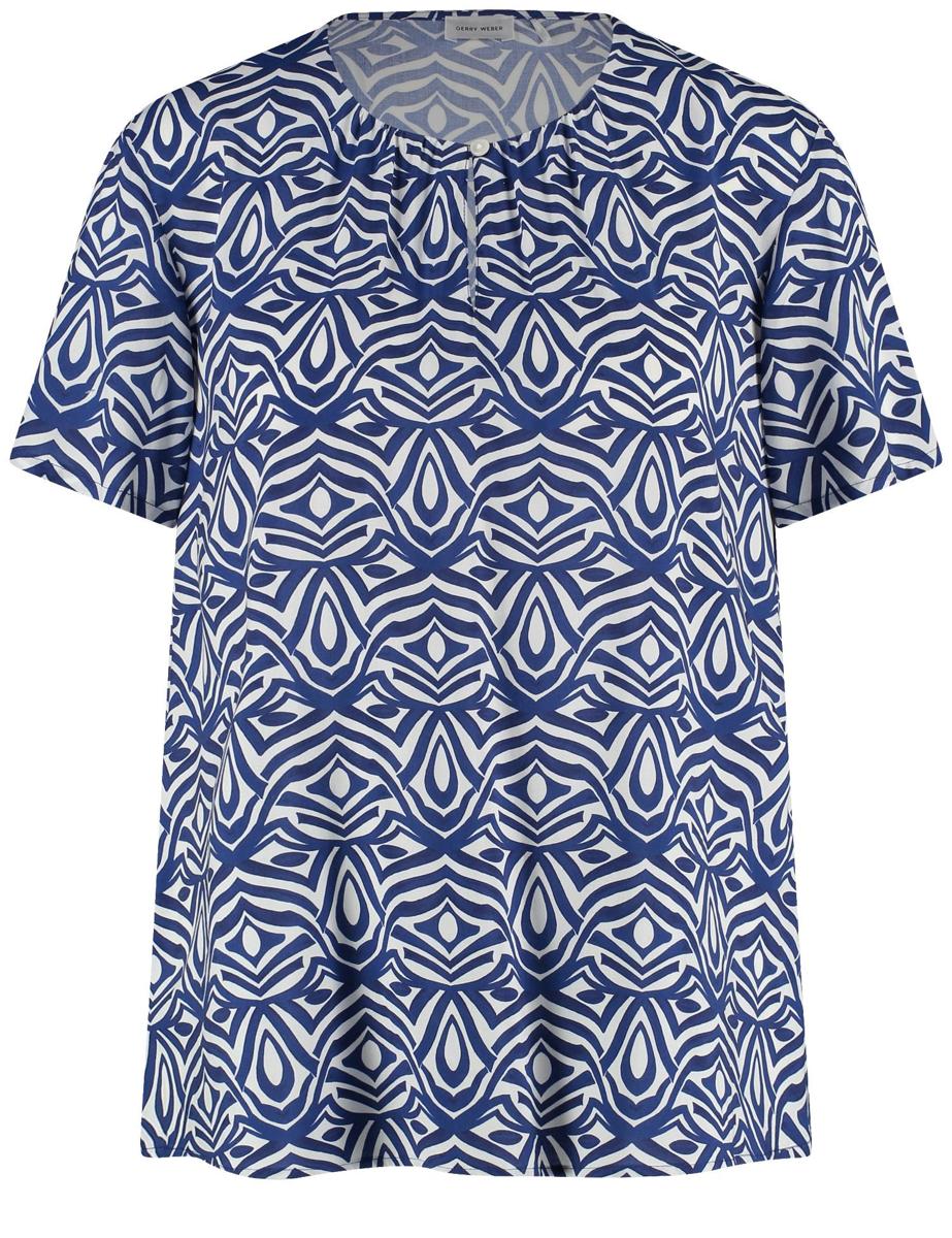 Gerry Weber Gerry Weber Blouse 560081-31421 Blauw 1