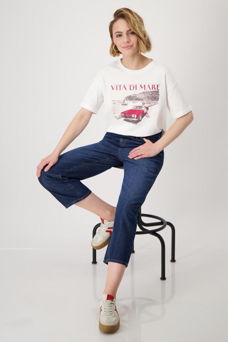 Monari Monari T-Shirt 409706 Off-White 3