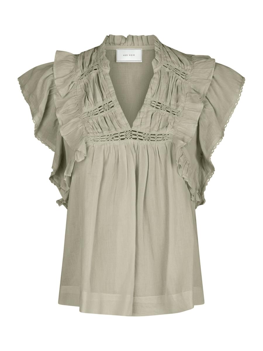 Neo Noir Neo Noir Blouse Jayla Groen 2