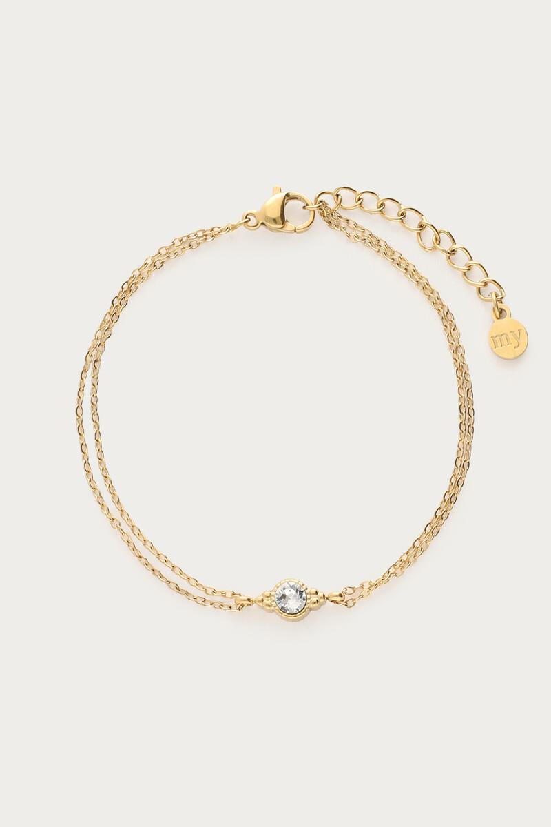 My Jewellery Armband MJ13798 Goud 1