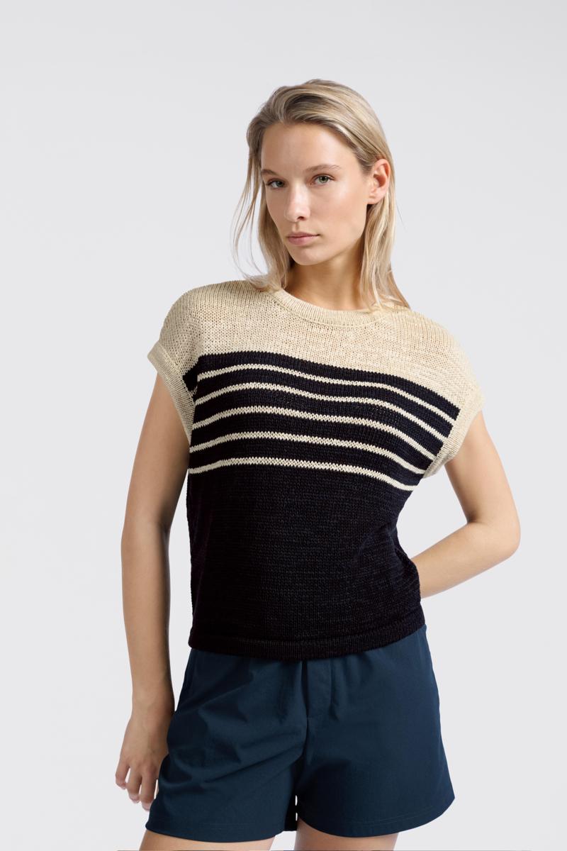YAYA Trui 01-000470-505 Beige 5