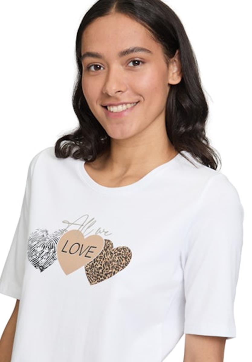 Betty Barclay T-Shirt 26641092 Wit 3