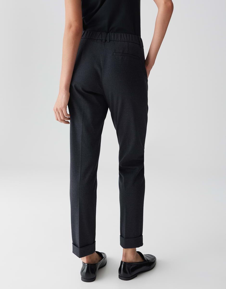 OPUS Pantalon Melina Iconic Blauw 5