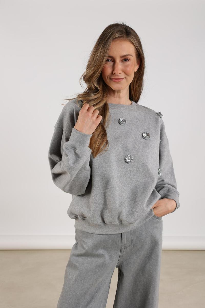 NUKUS Sweater NKF03021 Grijs 1