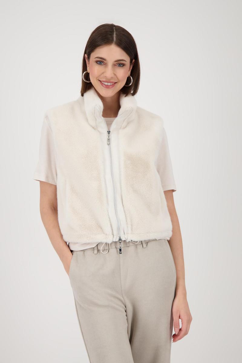 Monari Bodywarmer 809132 Off-White 1