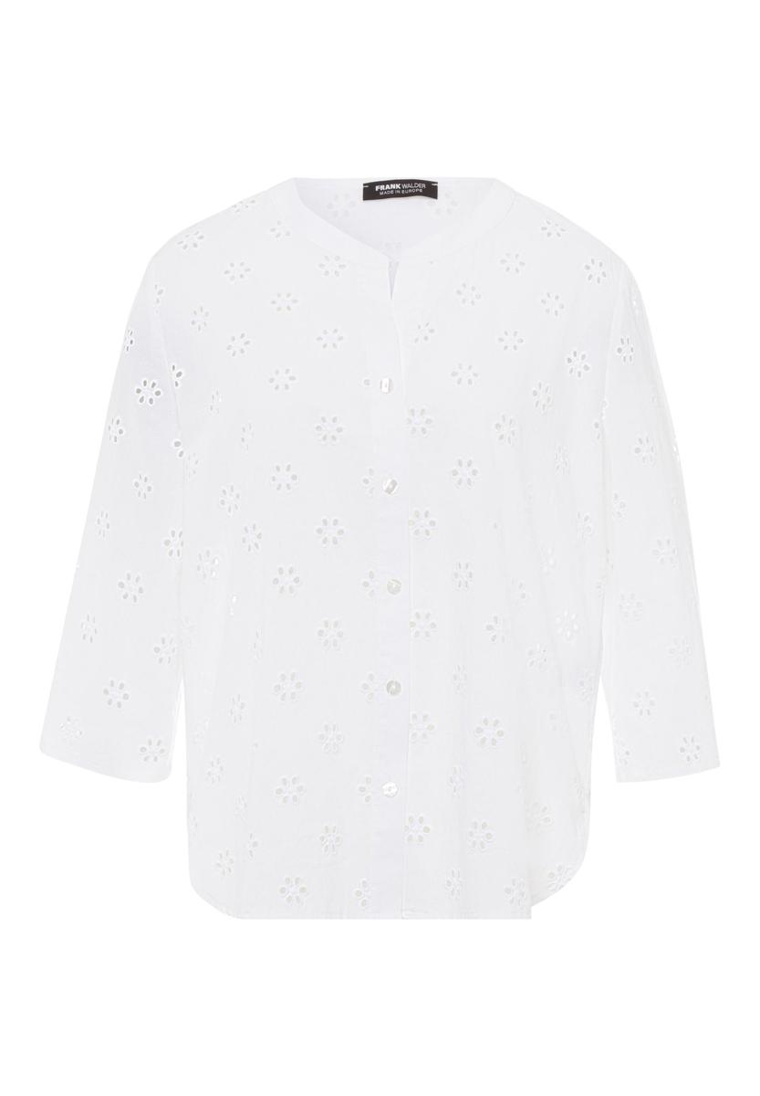 Frank Walder Frank Walder Blouse S53603108 Wit 1