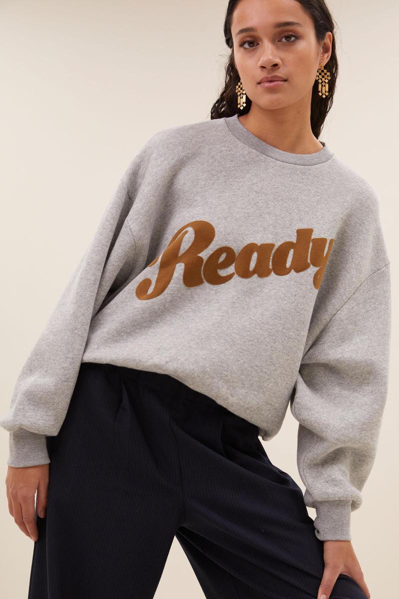 By-Bar Sweater Bibi Ready Sweate Grijs 1