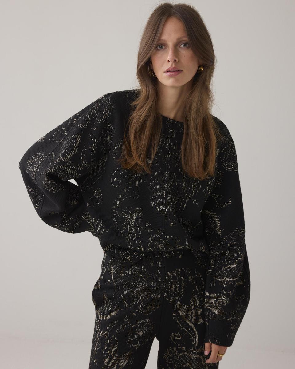 Summum Blouse 3s5215-30735 Zwart 3