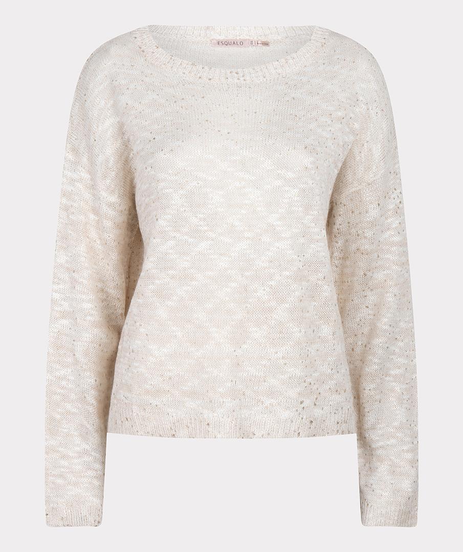 EsQualo EsQualo Trui SP25.02019 Beige 2