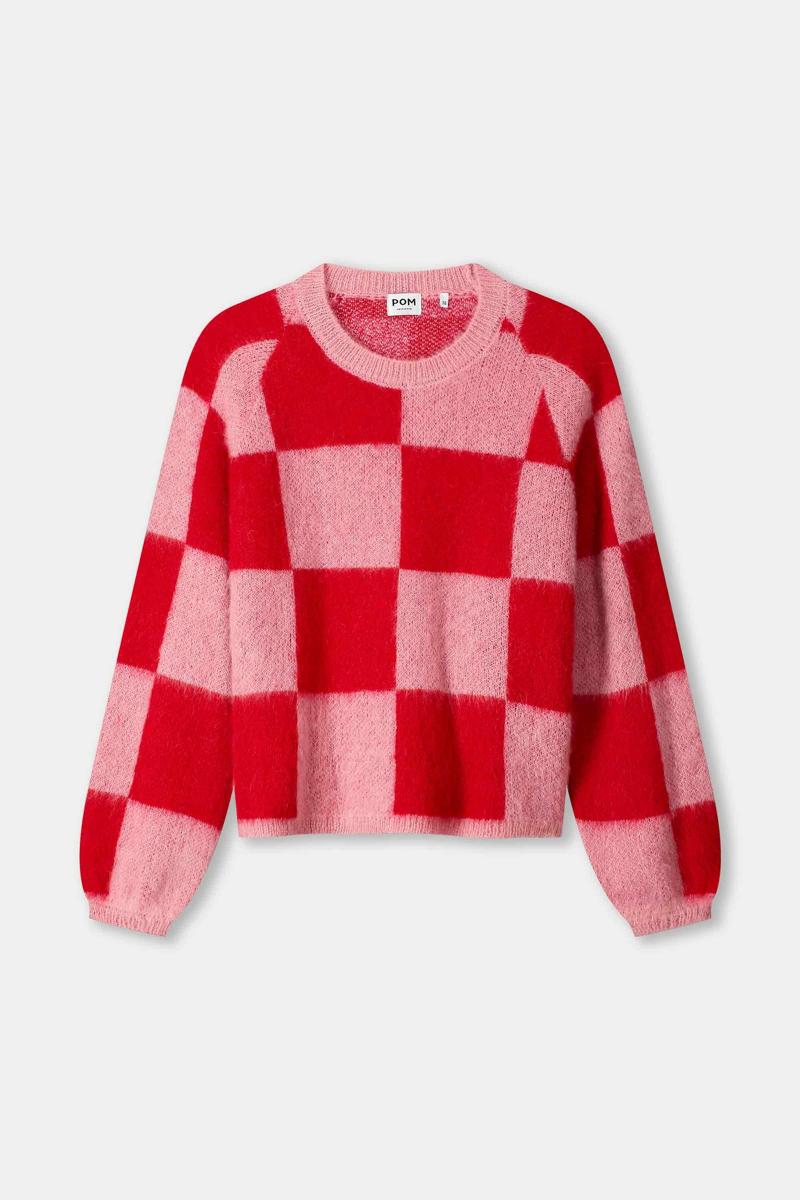 POM Amsterdam Trui SP9311 Rood 2