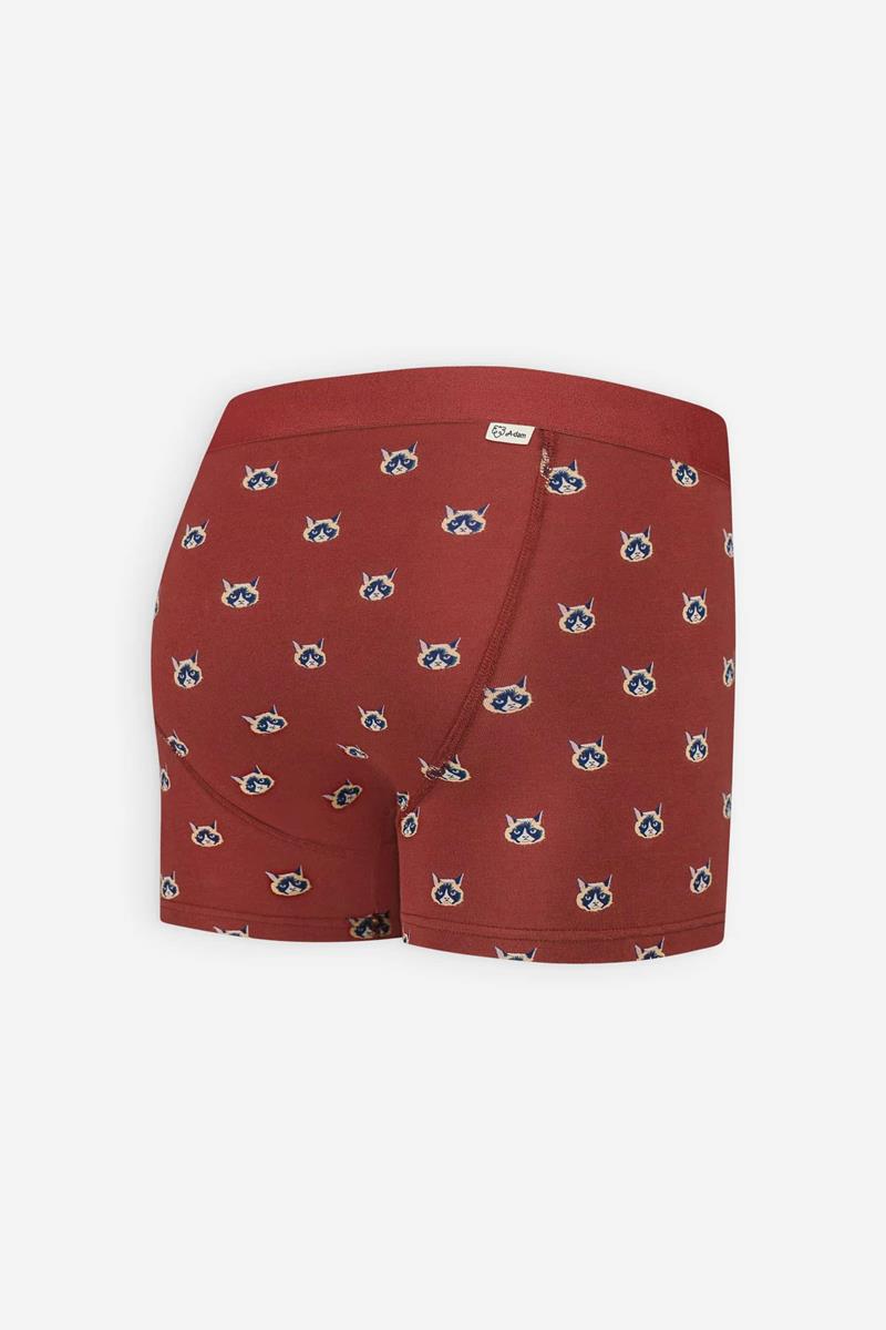 A-dam A-dam Boxershort Catface Rood 2