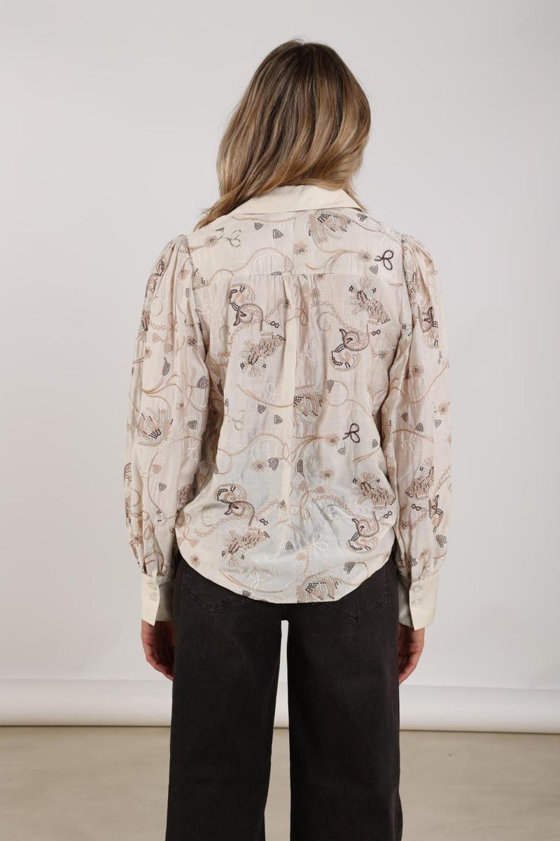 NUKUS Blouse NKF02077 Beige 4