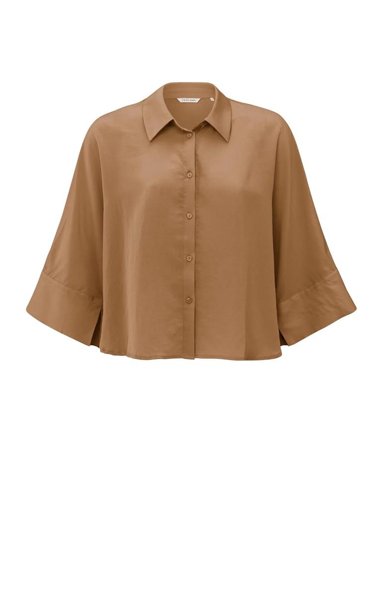 YAYA Blouse 01-201164-505 Bruin 1