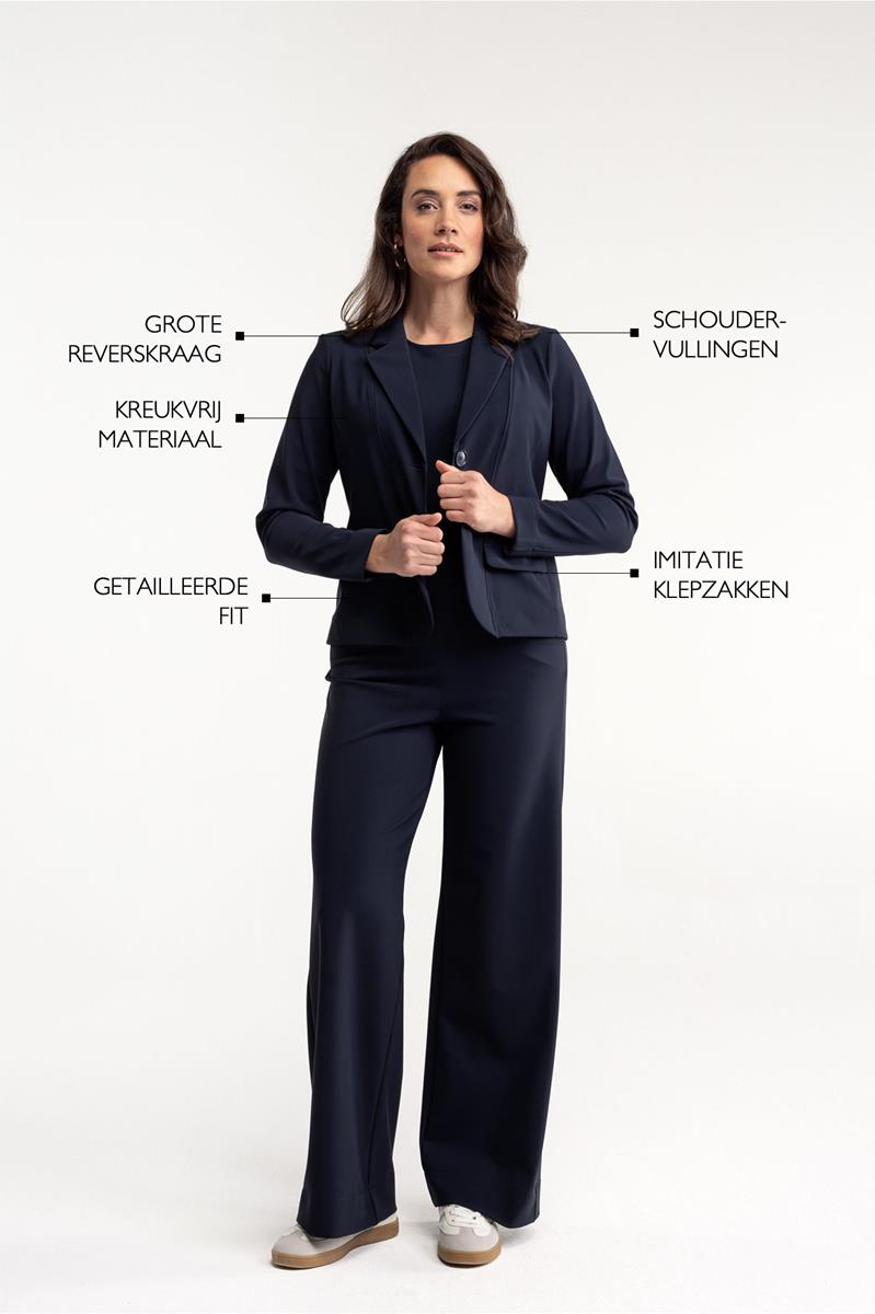 Studio Anneloes Blazer Bright Bonded Blauw 5