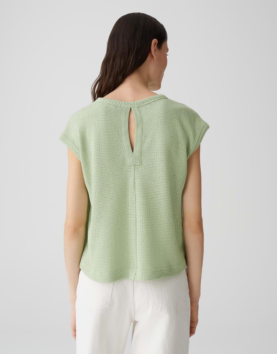 OPUS OPUS T-Shirt Spunki Groen 3
