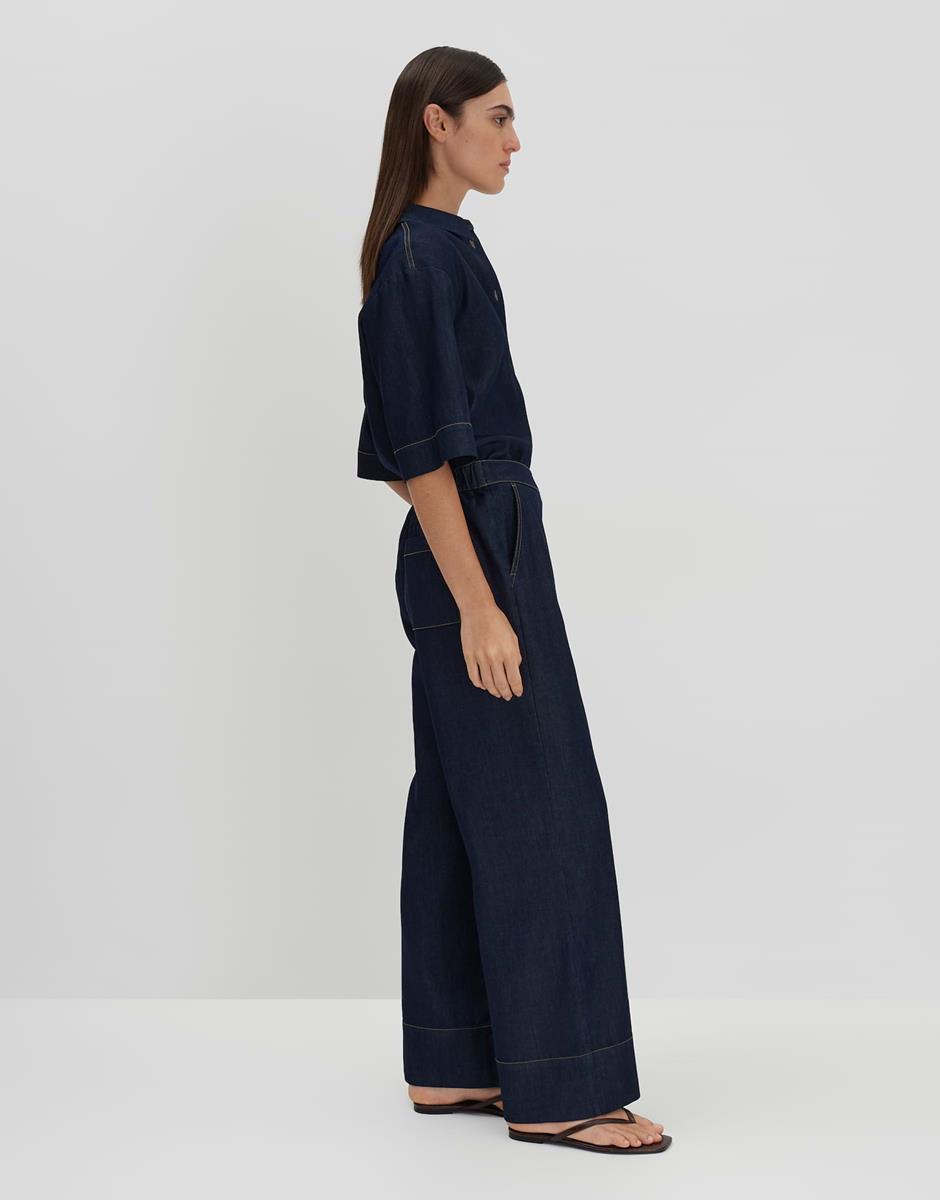 SOMEDAY Jeans Charlie Wide Denim Blauw 4