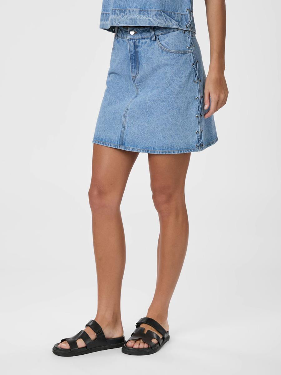 Neo Noir Rok Kessia Blauw 1