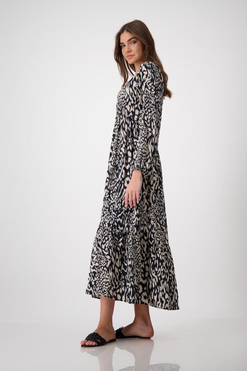 Monari Monari Jurk 409704 Zwart 4