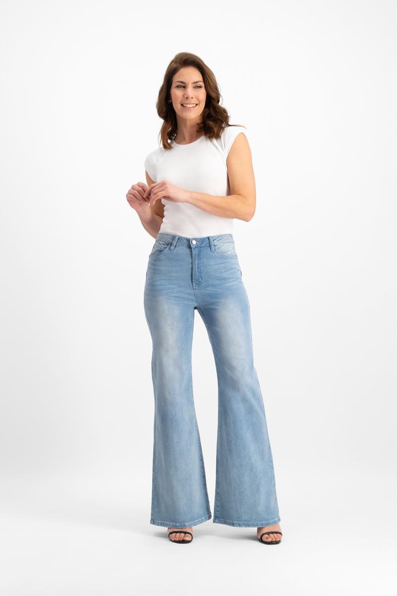 Florèz Florèz Jeans Ana Flared Blauw 1