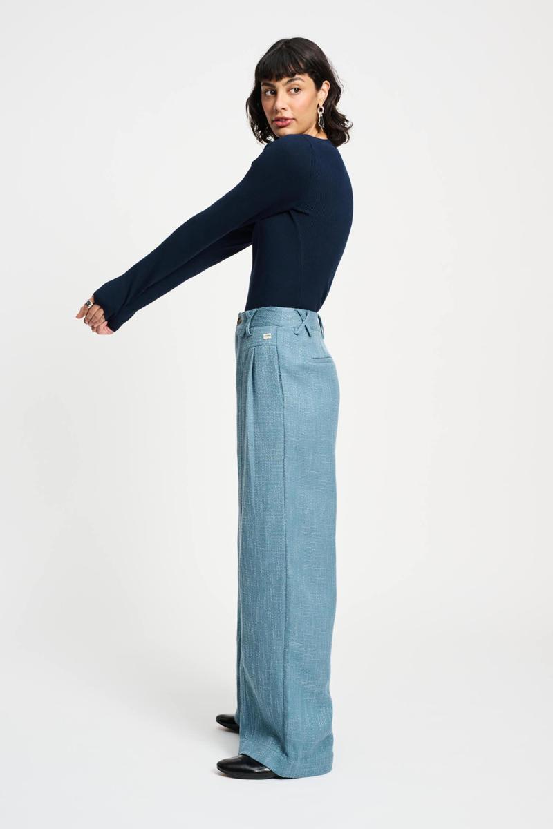POM Amsterdam Pantalon SP9353 Blauw 4