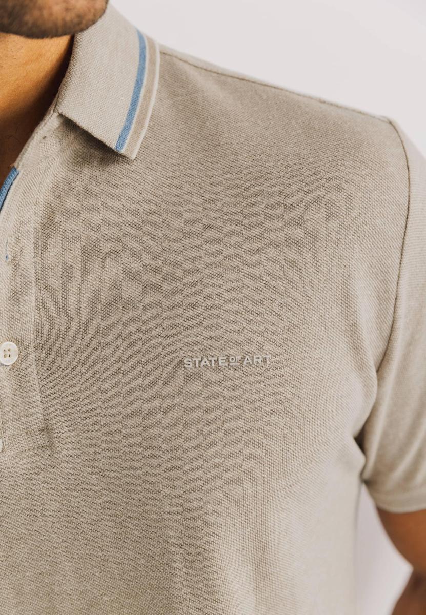 State of Art State of Art Polo 461-15433 Off-White 4