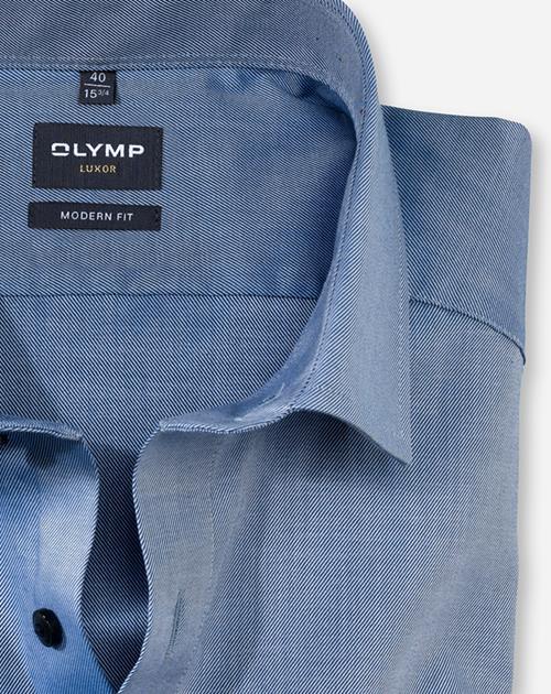 Olymp Olymp Overhemd 074564 Blauw 3