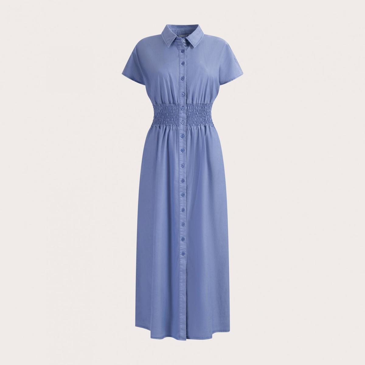 Florèz Florèz Jurk Estelle Blauw 4
