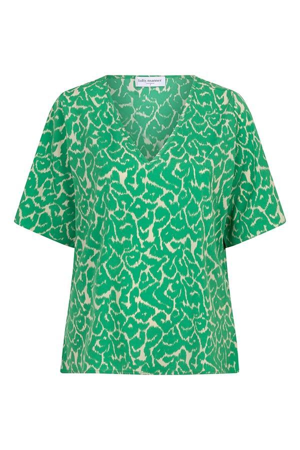 Lofty Manner Lofty Manner Blouse QD03 - Iggy Groen 1