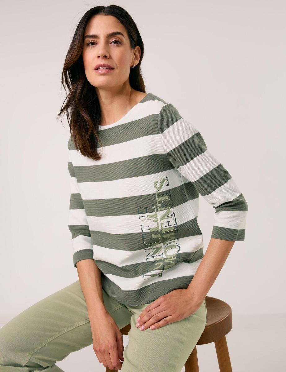 Gerry Weber Gerry Weber T-Shirt 570290-35017 Groen 5