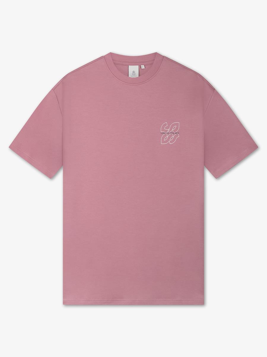 Law of the Sea T-Shirt Seismic Artwork Roze 2