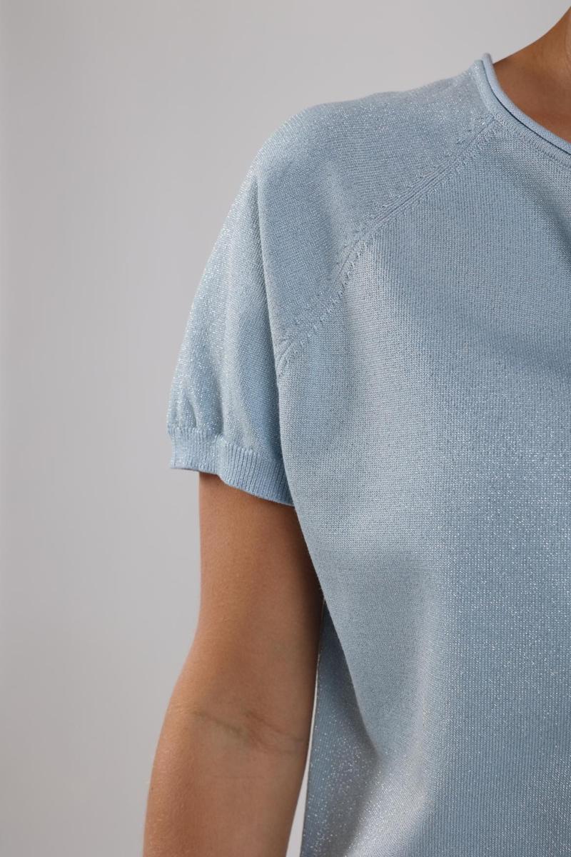NUKUS NUKUS T-Shirt NKS01085 Blauw 4
