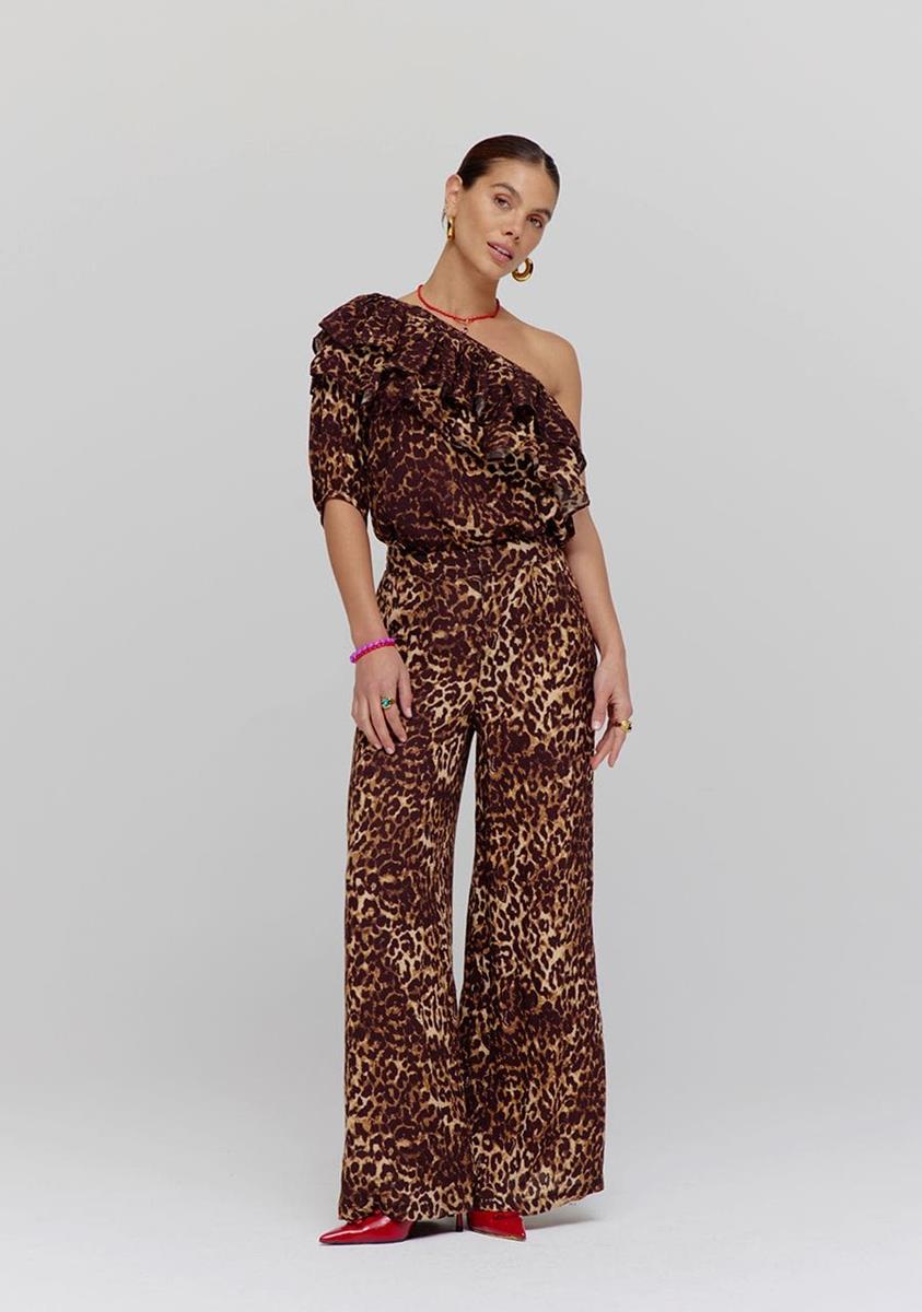Harper & Yve Pantalon Rosie Bruin 1