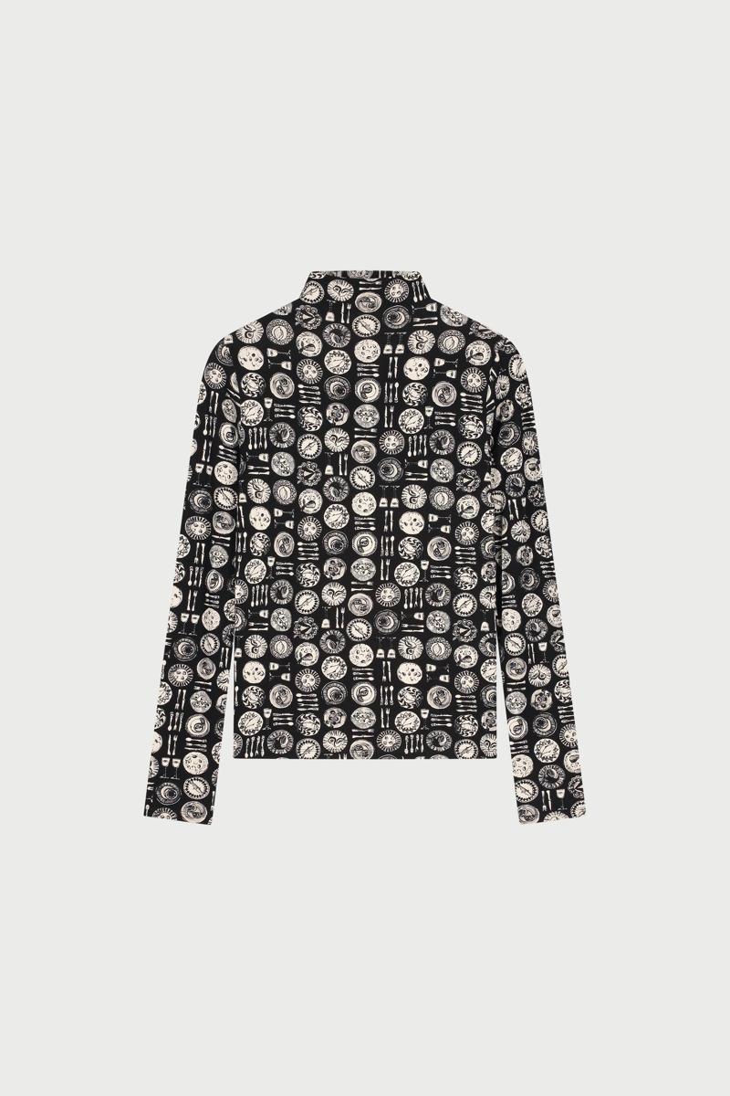 Fabienne Chapot Blouse Janana Top Zwart 1