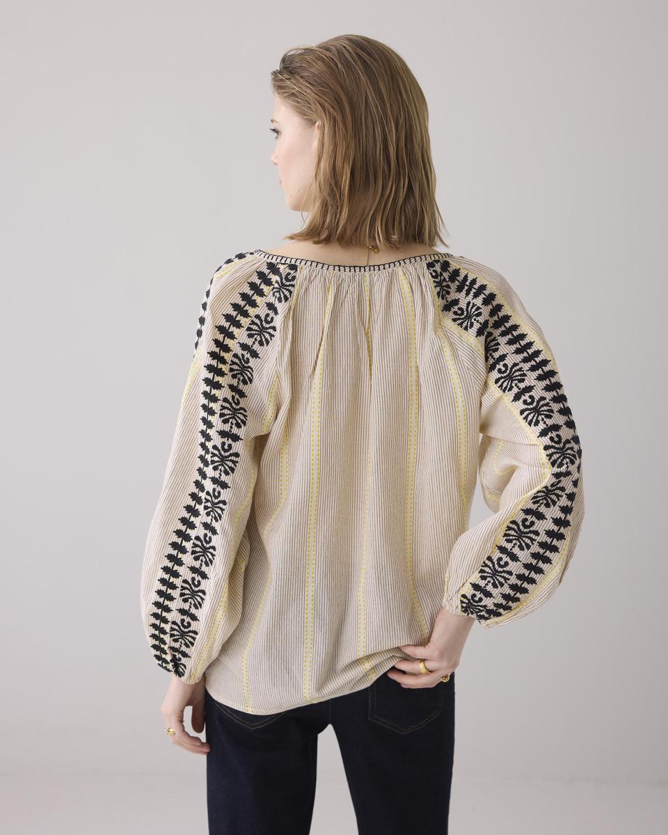 Summum Summum Blouse 2s3257-12186 Beige 5