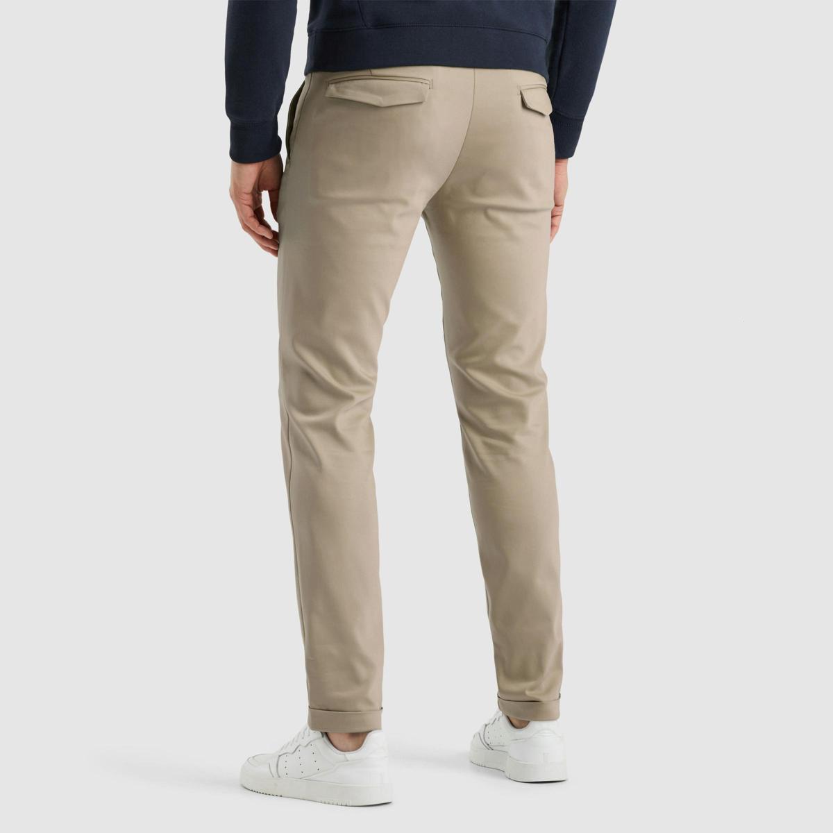 Cast Iron Pantalon Riser Chino Blauw 3