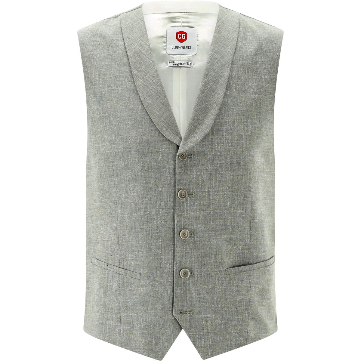 Club of Gents Gilet 20.170S0 / 440063 Grijs 1