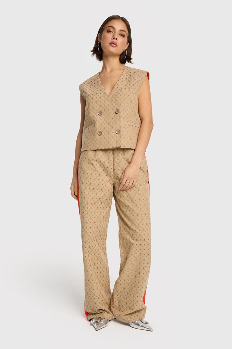 Alix The Label Pantalon 2508118335 Bruin 1