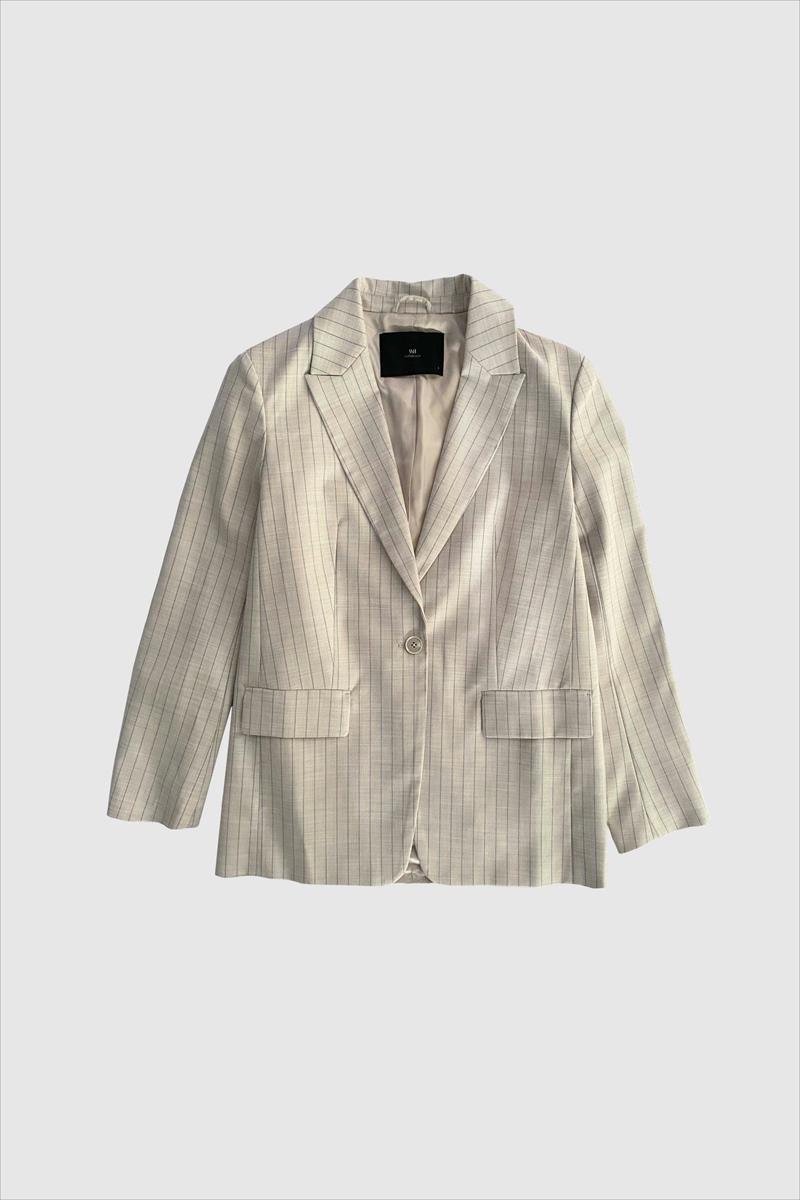 WithBlack Blazer Violet Tailored Beige 2