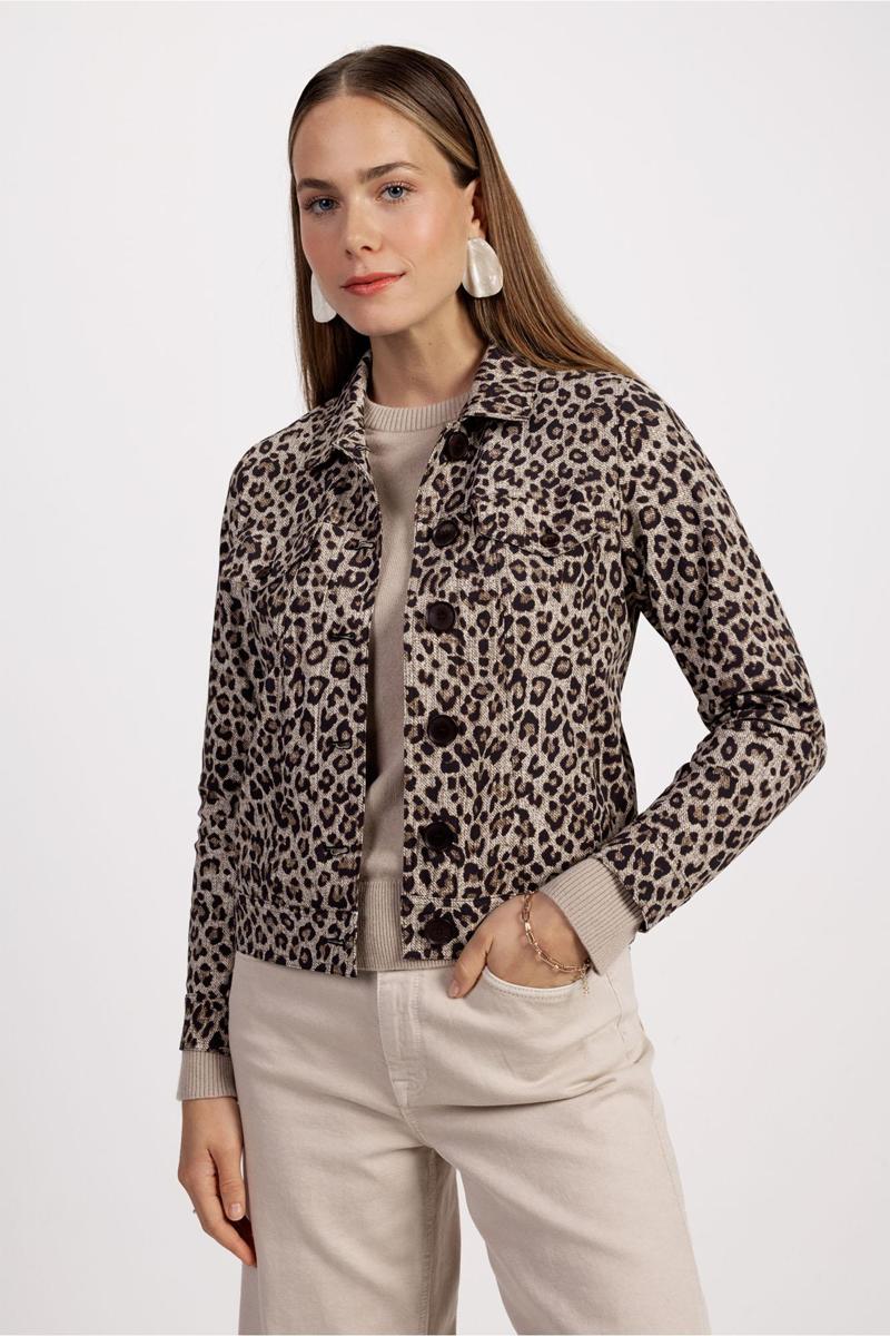 Studio Anneloes Studio Anneloes Blazer Mirthe Leopard Beige 4