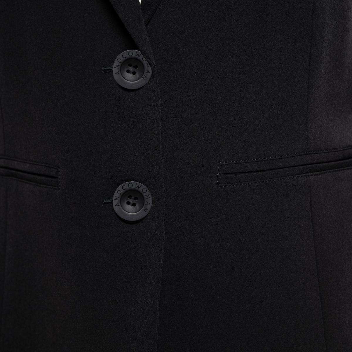 &Co Woman &Co Woman Blazer Phileine Travel Zwart 3