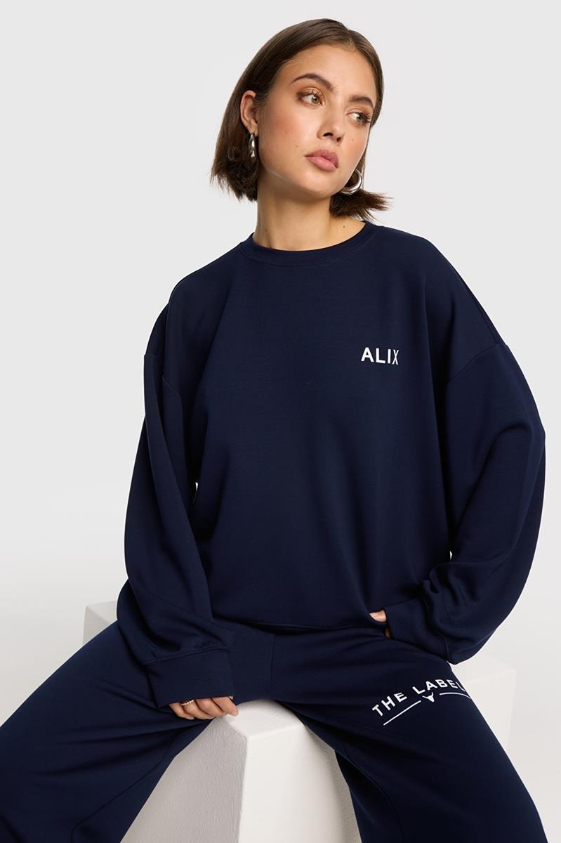 Alix The Label Sweater 2508860404 Blauw 1