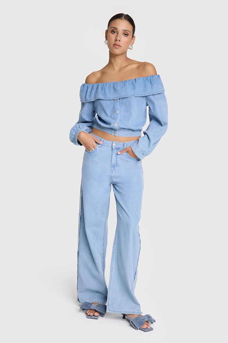 Alix The Label Alix The Label Jeans 2503138040 Blauw 4