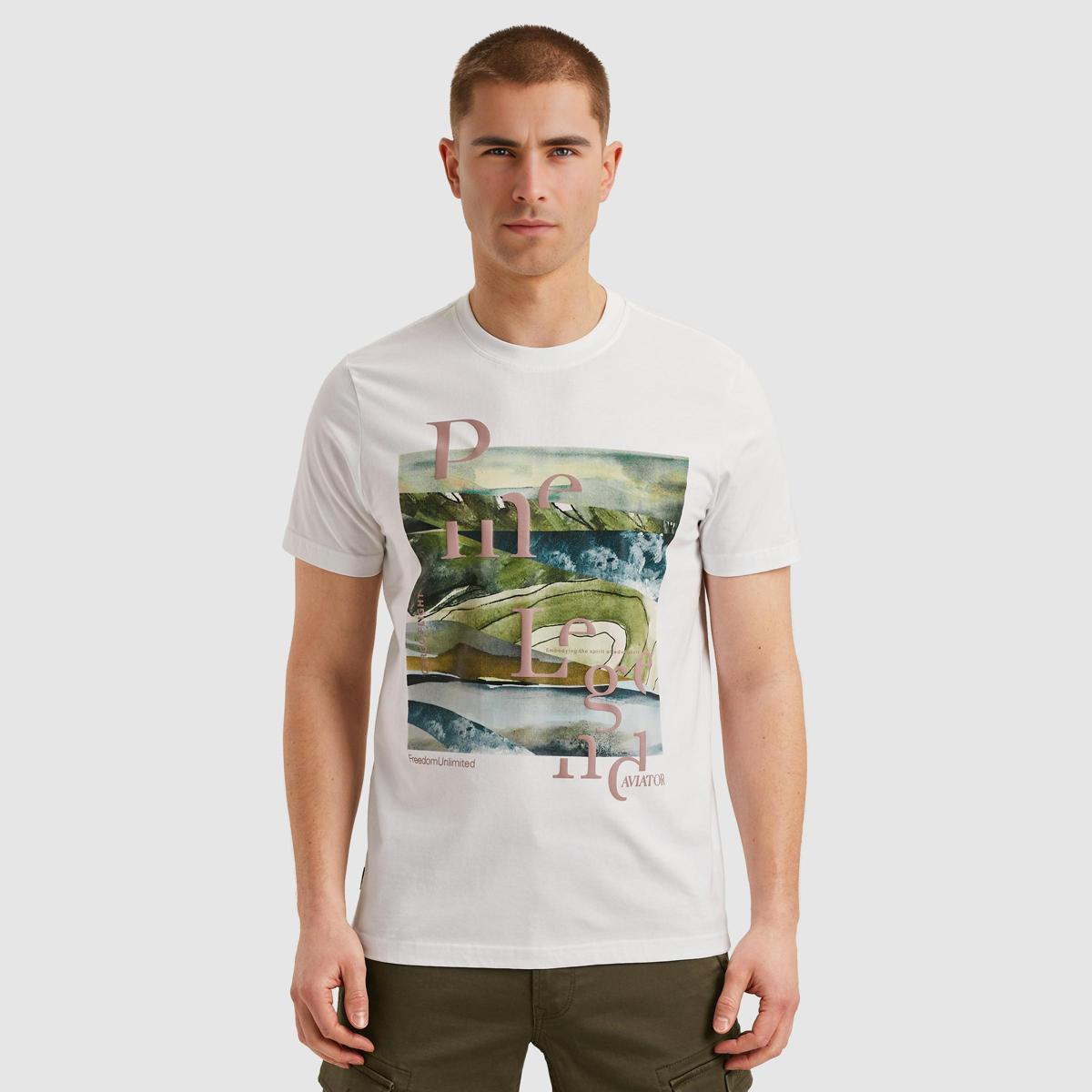 PME Legend PME Legend T-Shirt PTSS2505572 Wit 3
