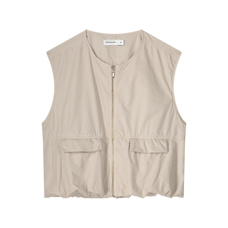 Summum Summum Gilet 9s134-12193 Beige 1
