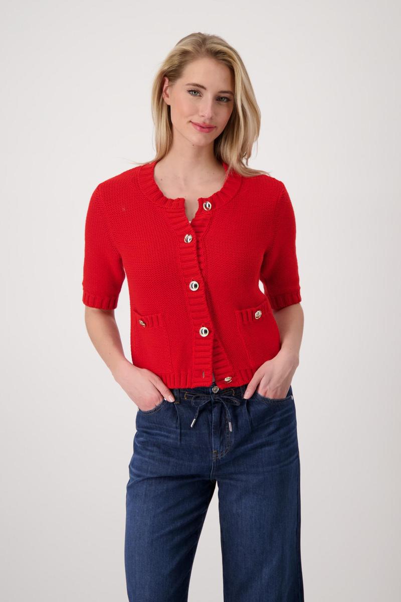 Monari Monari Blouse 410021 Rood 1